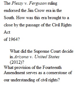Chapter 5 civil rights